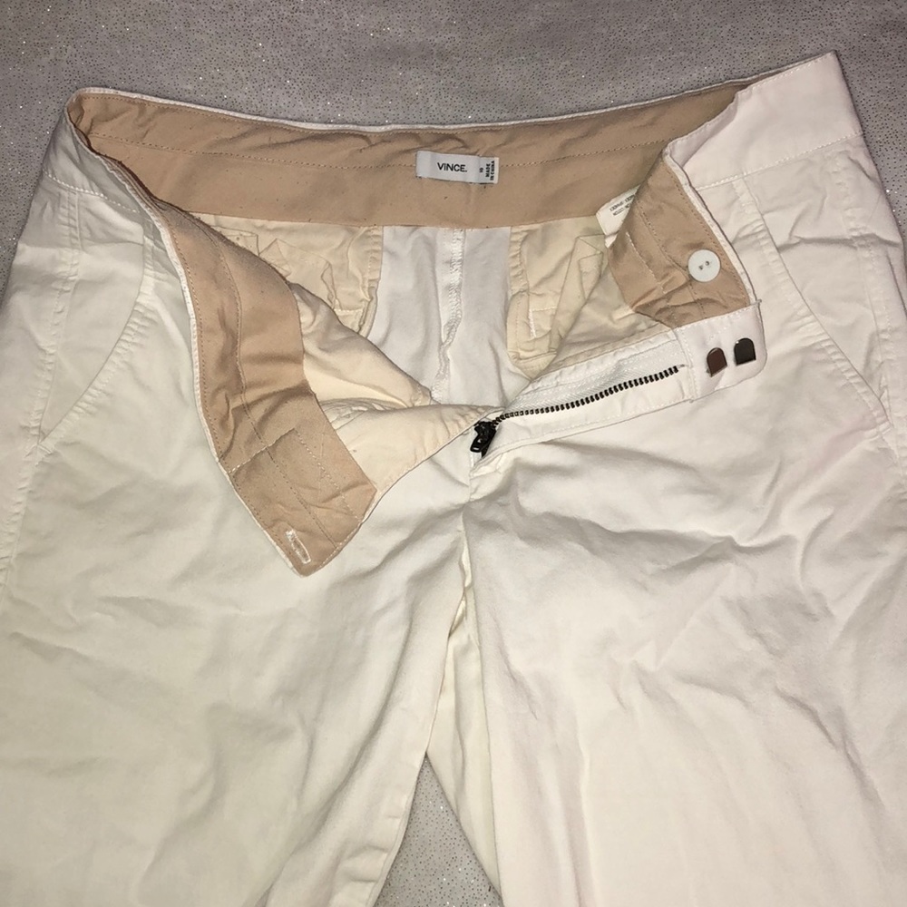 VINCE cotton slacks